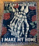 Hands & Roses - Woven Blanket