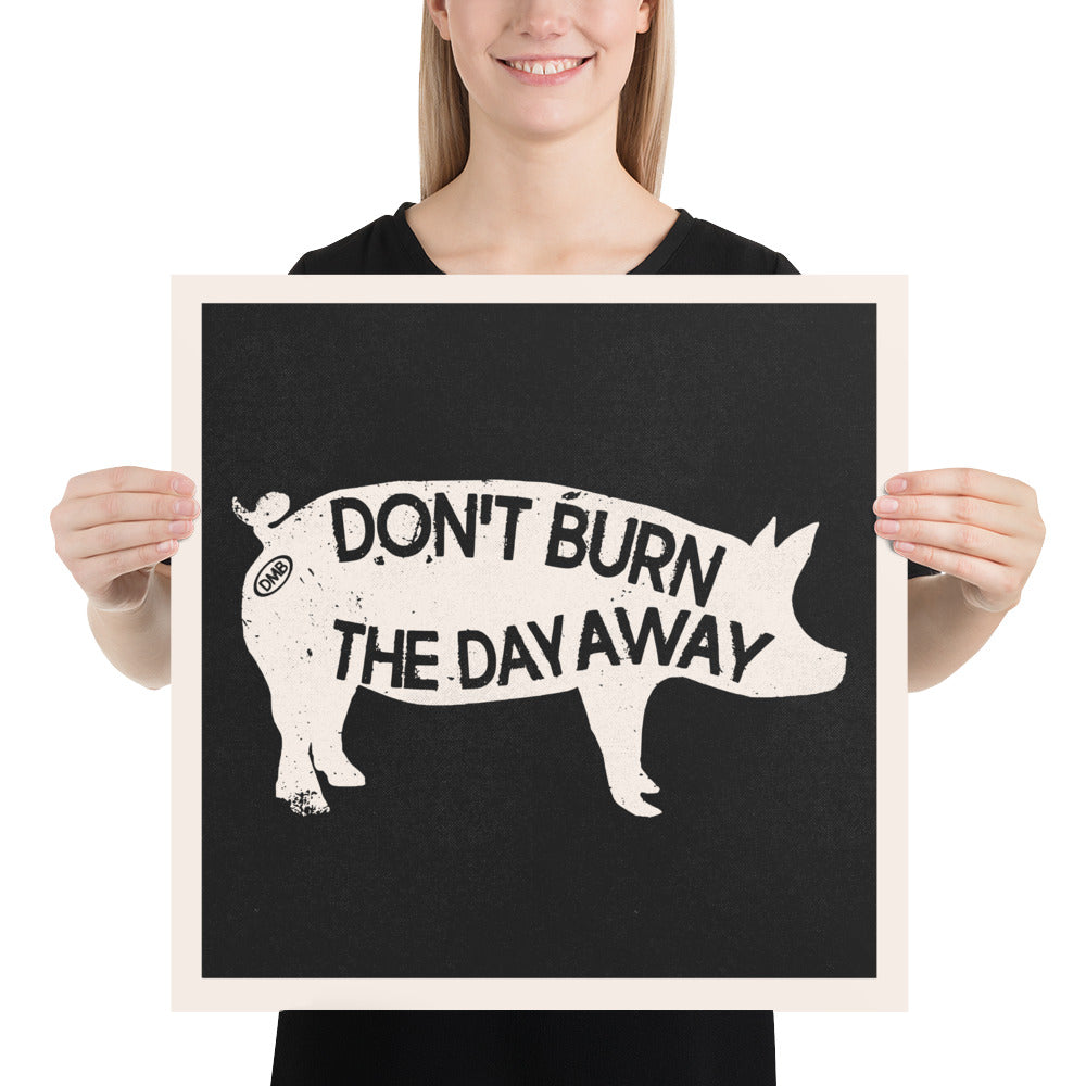 Pig - Poster (2 sizes) – Gorge Crew