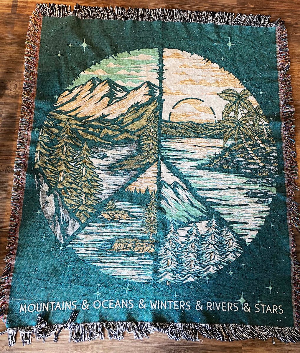 布団・毛布 iMPeRF Ocean View Woven Throw Blanket M funnyblanketmock_1200x1200.jpg