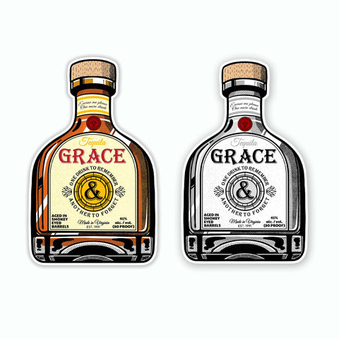 Grace - Sticker (2 Color Options)