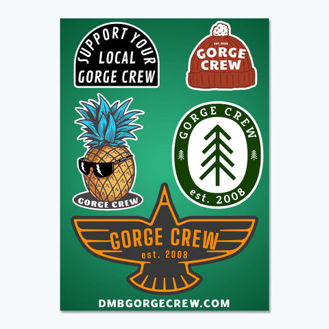 Sticker Sheet Minis - Gorge Crew