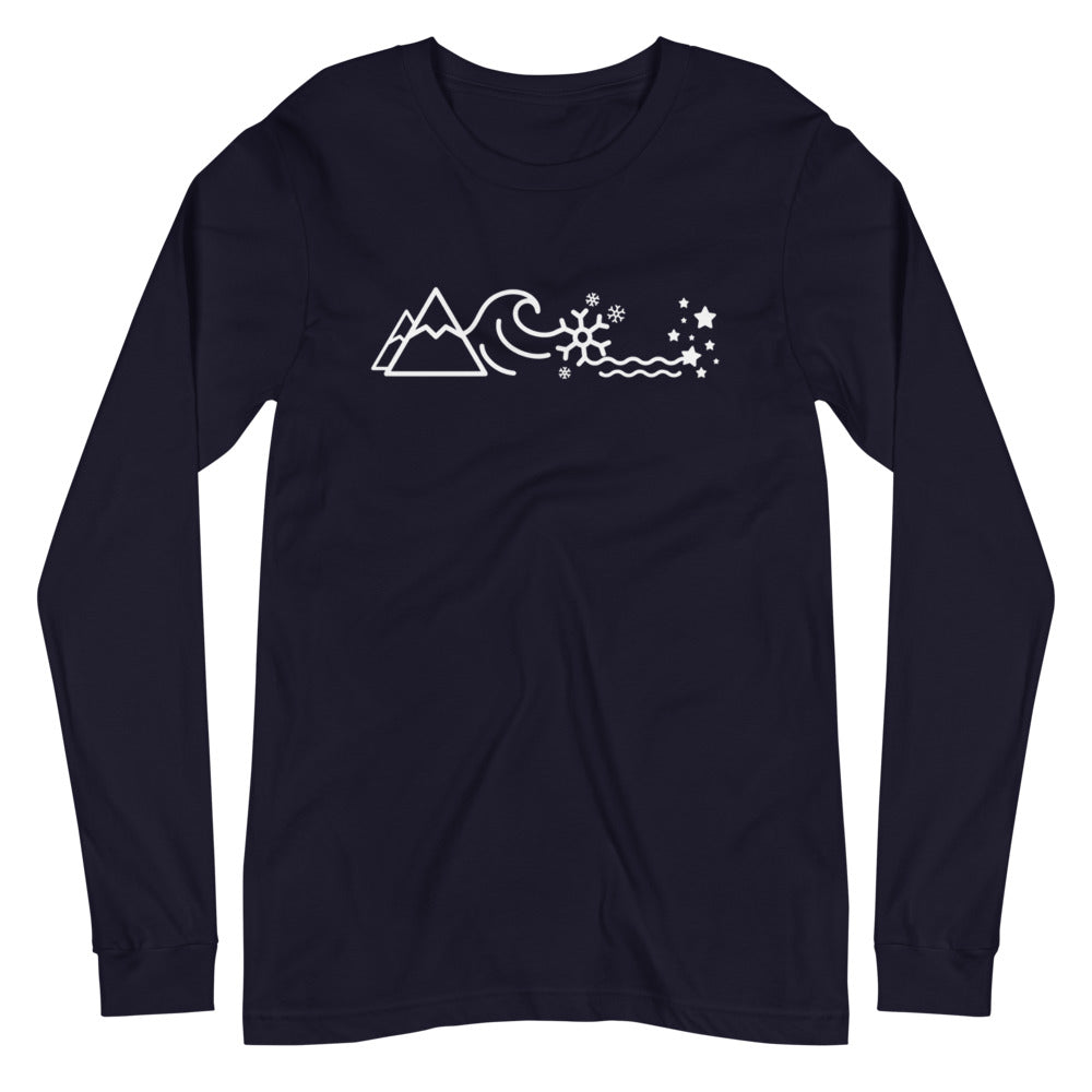 Funny The Way It Is - Unisex Long Sleeve Tee – Gorge Crew