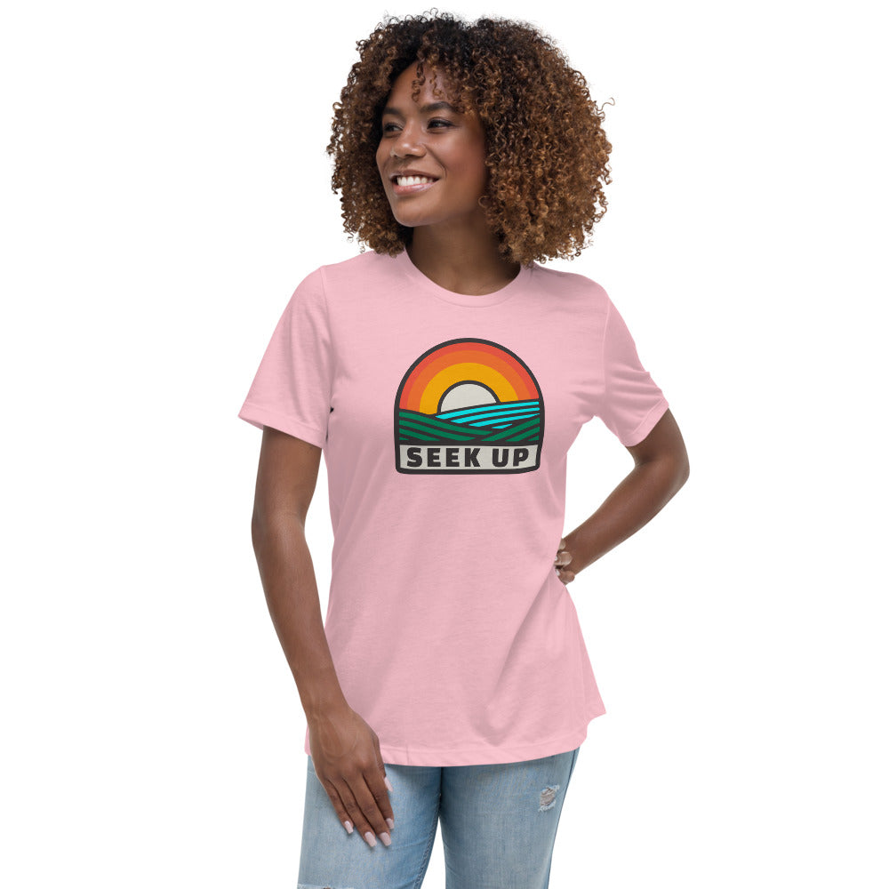 Womens rainbow sales t shirt