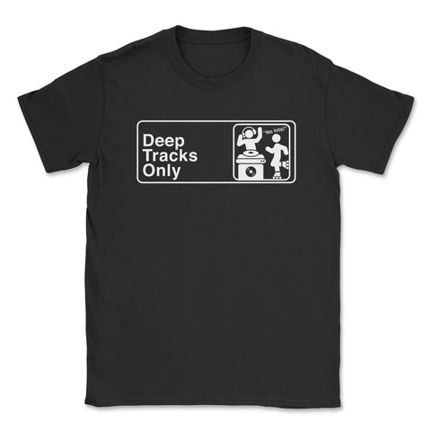 Deep Tracks Only - Light Unisex Tee