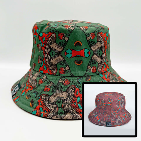 Mushroom - Reversible Bucket Hat