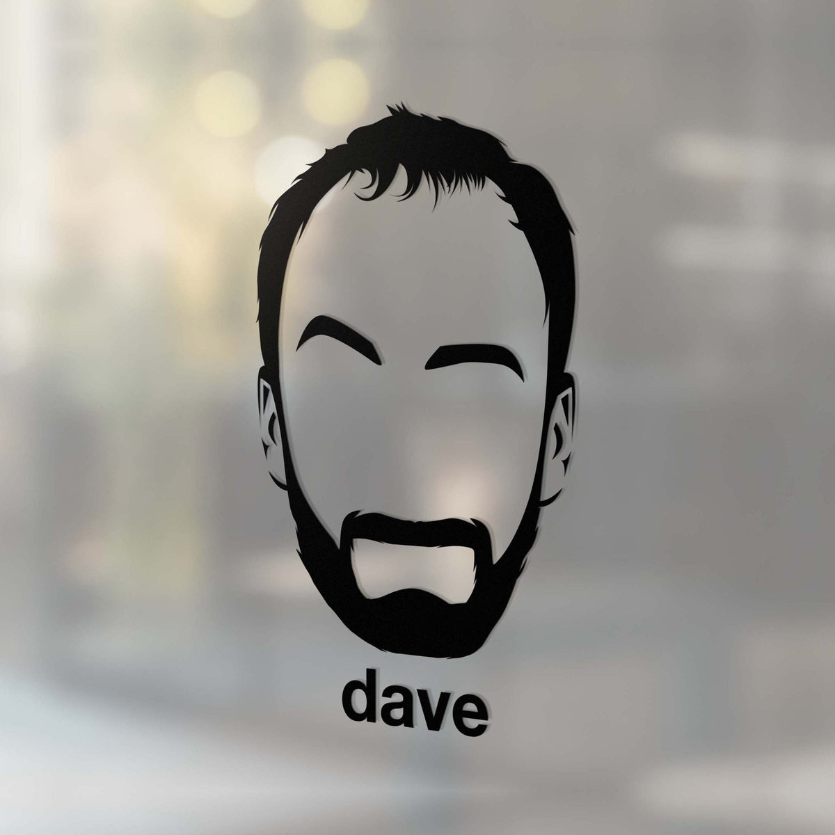 dave - Vinyl Decal Transfer – Gorge Crew