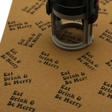 Eat, Drink & Be Merry - Stamp