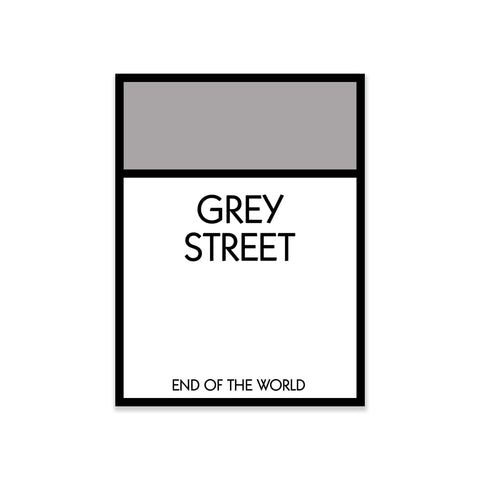 Grey Street Monopoly - Sticker