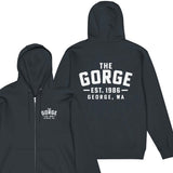 The Gorge Est. 1986 - Full Zip Unisex Hoodie