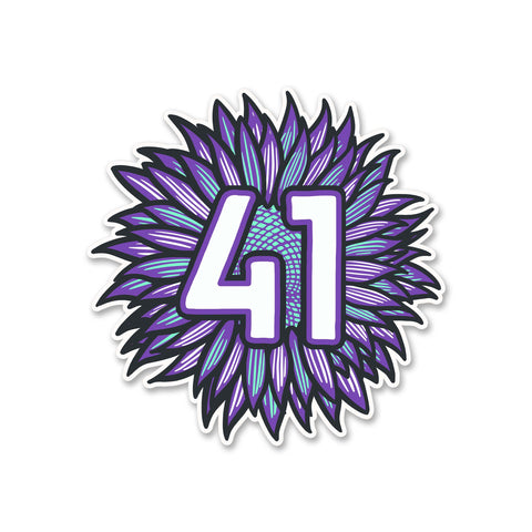 41 Flower - Sticker