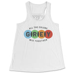 Grey Street - Women's Flowy Racerback Tank Top