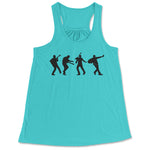 Dancing Dave - Women's Flowy Racerback Tank Top