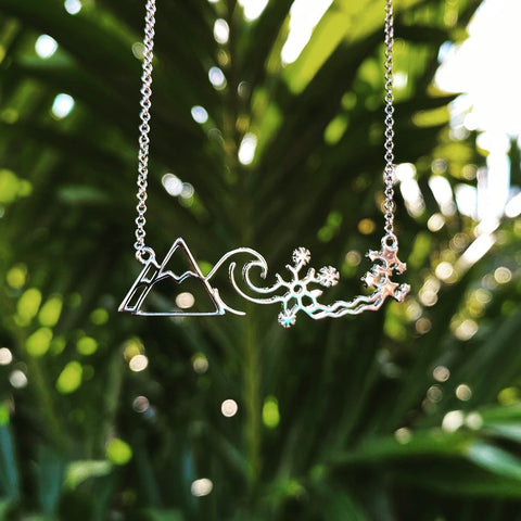 Funny The Way It Is - Sterling Silver Necklace
