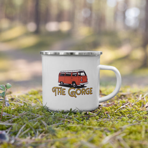 The Gorge - Enamel Camper Mug