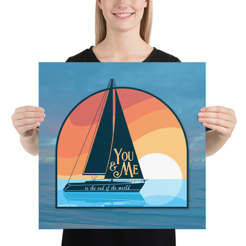 You & Me - 18×18 Poster