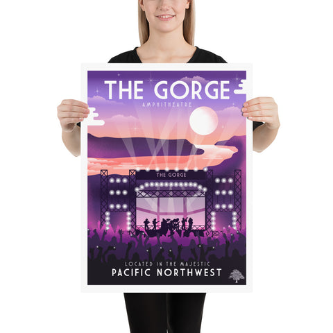 The Gorge - Vintage Poster