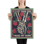 Hands and Roses - Poster