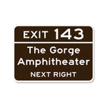 Exit 143 - Sticker