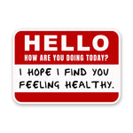 Hello - Sticker