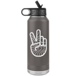 Peace - 32oz Water Bottle Tumbler