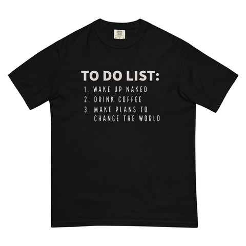 To Do List - Comfort Colors Tee