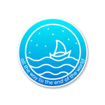 Ride The Blue - Sticker