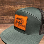 The Gorge - Leather Patch Hats