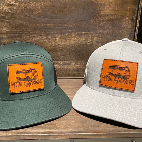The Gorge - Leather Patch Hats