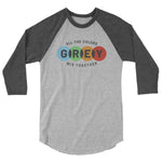 Grey Street - Unisex 3/4 Sleeve