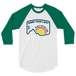 Shine Your Light - Unisex 3/4 Sleeve