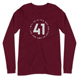 41 - Unisex Long Sleeve Tee
