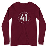 41 - Unisex Long Sleeve Tee