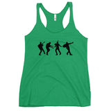Dancing Dave - Triblend Racerback Tank