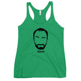 dave - Triblend Racerback Tank