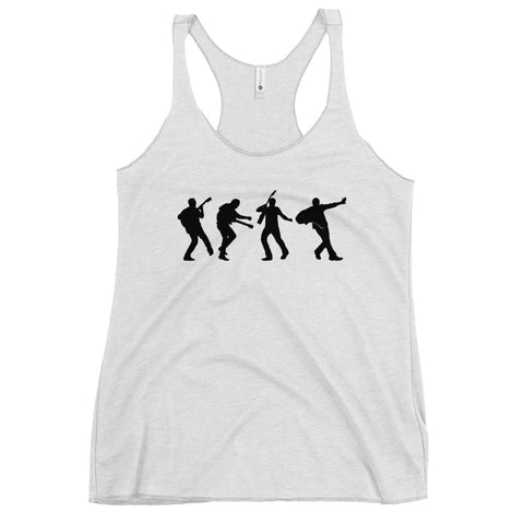 Dancing Dave - Triblend Racerback Tank