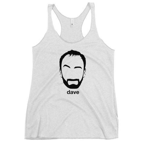dave - Triblend Racerback Tank