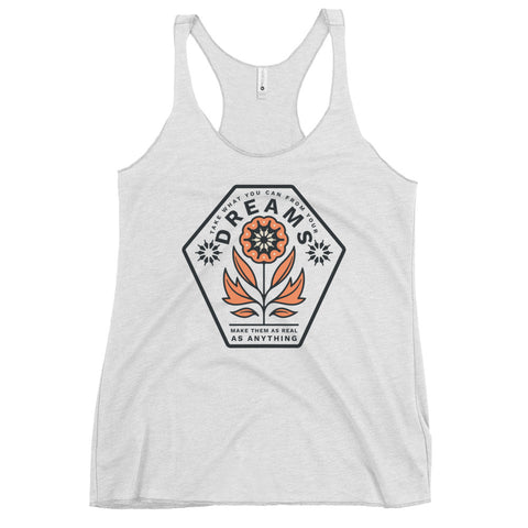 Dreams - Triblend Racerback Tank