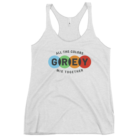 Grey Street - Triblend Racerback Tank