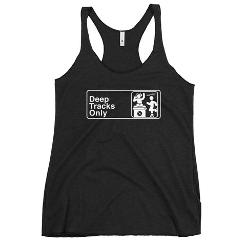 Deep Tracks - Triblend Racerback Tank