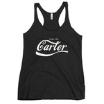 Smile Like Carter - Triblend Racerback Tank
