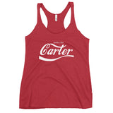 Smile Like Carter - Triblend Racerback Tank