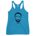 dave - Triblend Racerback Tank