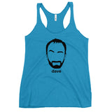 dave - Triblend Racerback Tank