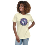 41 Flower - Womens Light Relaxed T-Shirt
