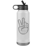 Peace - 32oz Water Bottle Tumbler