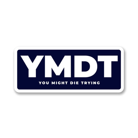 You Might Die Trying - Sticker